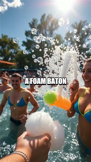 Tide of Laughter at the Pool Day