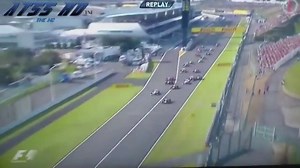 F1 2012 - Japan - Race Start & Crashes