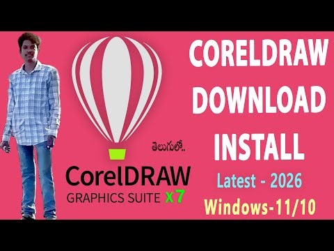 How to Install CorelDRAW X7 On Windows 11 and 10