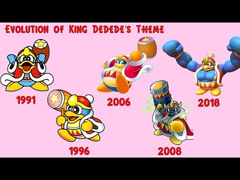 Evolution of King Dedede's Theme 1991- 2018