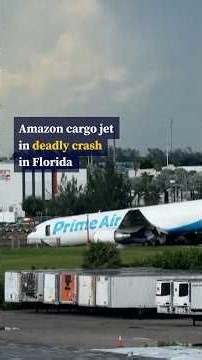 Amazon cargo jet in deadly crash in Florida