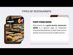 The Different Types of Restaurants | Online Learning