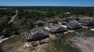 Tornado damage just north of Weatherford from last night, located at FM 920 and Johnson Bend Road. -Chad Casey/TSC #tornado #texas #txwx #weatherford #storm #damage #severe | Texas Storm Chasers