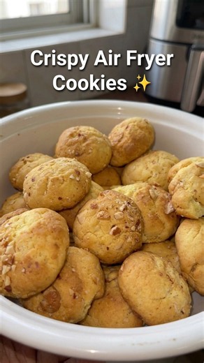 Crispy Air Fryer Dry Fruit Cookies 🍪✨ | Eggless & SO Delicious!