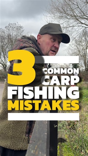 Avoid These Common Carp Fishing Mistakes