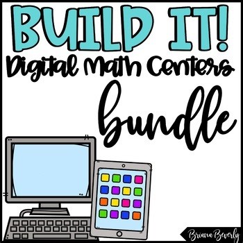 Digital Math Centers for 2nd Grade - The Complete Bundle