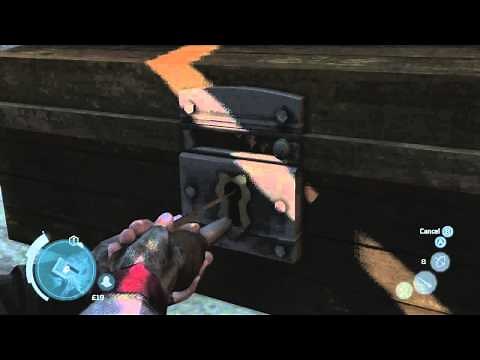 Assassins Creed 3 : How To Pick Lock A Chest