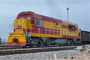 【旅西调车】中铁渤海DF7G-5168调车机车推敞车旅顺西站一场调车作业_哔哩哔哩_bilibili