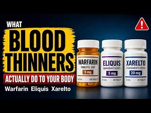 What Blood Thinners Actually Do - Warfarin, Eliquis, and Xarelto Explained