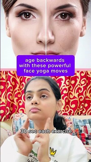 age backwards with face yoga | #faceyoga