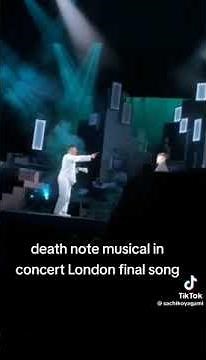 End of "The Way It Ends" + L Dies - Death Note : The Musical LONDON 2023