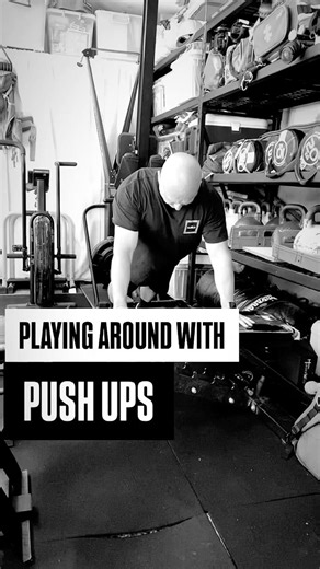 Playing around with push ups