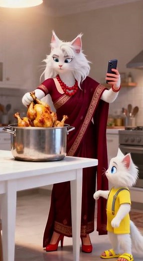 #cat #funny #meow #cartoon #animation #cute