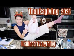 A Real, Messy, Beautiful Thanksgiving Cook With Me | 15 Recipes THANKSGIVING COOK WITH ME 2025! 🦃✨