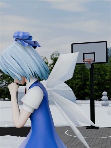 Cirno ball attempt 東方 #cirno #touhou #touhouproject #東方 #東方project #memes #shortsfeed #shorts