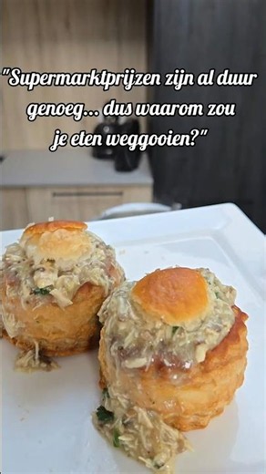 Kip - champignon pasteitjes
