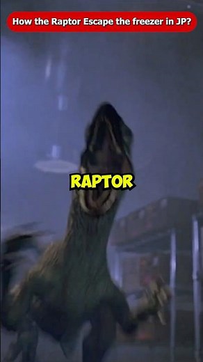 How Did The Velociraptor Really Escape the Freezer in Jurassic Park? #Shorts #Viral Rebirth