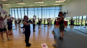 It’s a bittersweet day for group-fit goers 😭 Our beloved Jess, aka ‘The Warrior’ is departing the ARC family. Jess has been with us since the beginning of ARC time and has taught over 1000 Combat classes, which were almost always booked out! Undoubtedly a much loved instructor with a loyal following. Today, the Combat gang wanted to return the love they consistently received from Jess throughout the years with a little surprise that will warm anyone's heart. Wishing you a wonderful and wacky ad