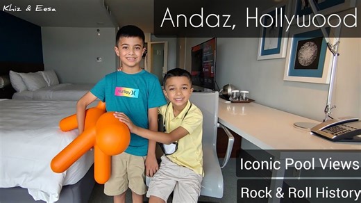 Andaz West Hollywood - Hotel Waking Tour (Khiz & Eesa)