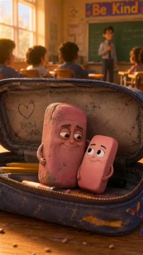 Part 1 #eraser #rubber #sadstory #aianimation #emotionalstory | eraser