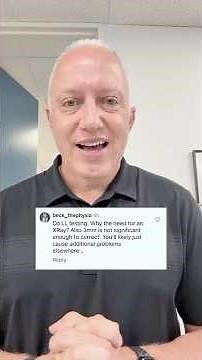 Benefits of X-ray for Checking for Leg Length Difference vs LL Testing - Answers from a recent post