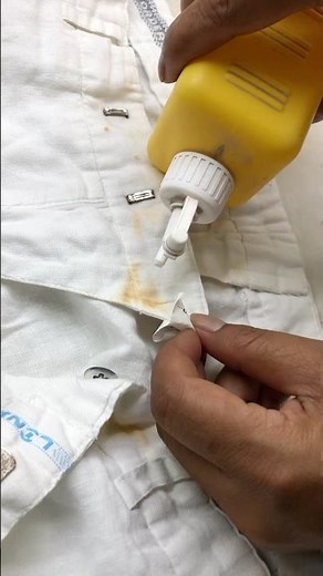 Quick & Easy stain Remover for clothes | the process of removing stains at a dry cleaners #dryclean