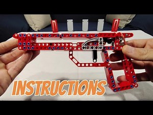 Semi-automatic Lego gun instructions