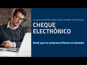 Cheque electrónico - Empresas