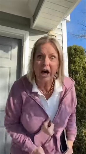 25K views · 710 reactions | Dog Chases HOA Karen after she screams at persons door | Green T | Facebook