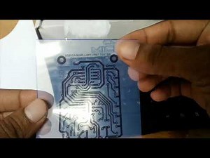 How to PCB etching using Sensitize alexan PCB