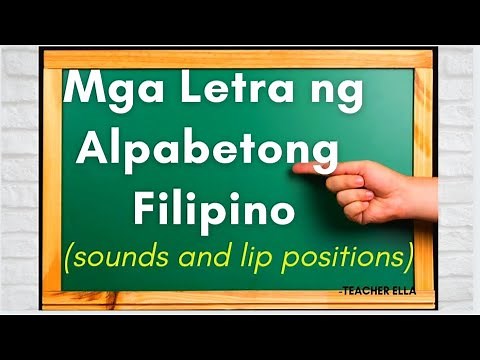 MGA TUNOG NG BAWAT LETRA | ALPABETONG FILIPINO (Letter Sounds) | Pagbasa sa Kindergarten