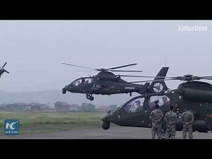 Exclusive: Watch how Chinese army, navy and air force conduct training