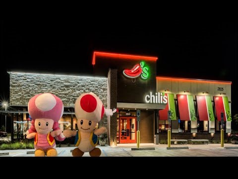 Toad and Toadette’s night out at Chili’s ￼￼