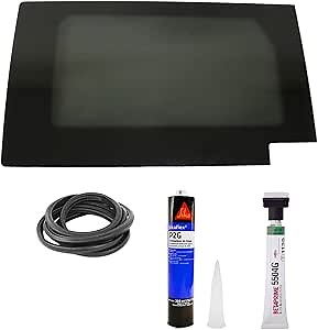 OMAC Window Glass Fit Kit For Ram Promaster 2014-2025 Rear Right Side Sliding Door L4
