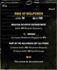 Eso Spell Dmg Or Magica Recovery