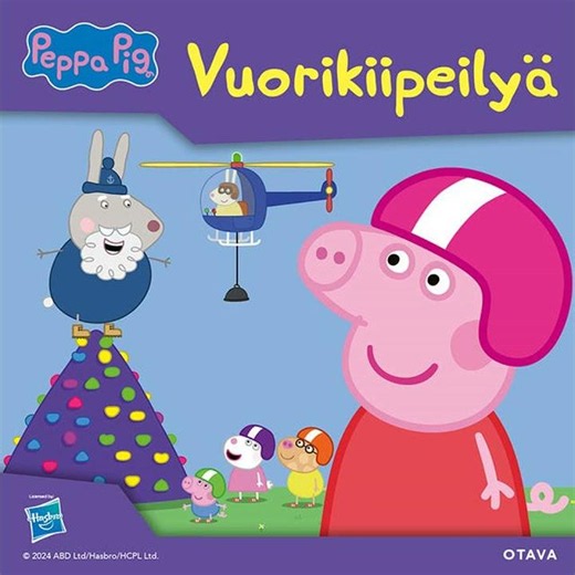 Äänikirja: Pipsa Possu - Vuorikiipeilyä -