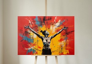 Abstract Dancer | Acrylic - Etsy Canada