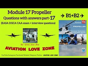 Propeller Question Bank Set 17 | Module 17 | EASA/DGCA/CAA Previous Year Questions