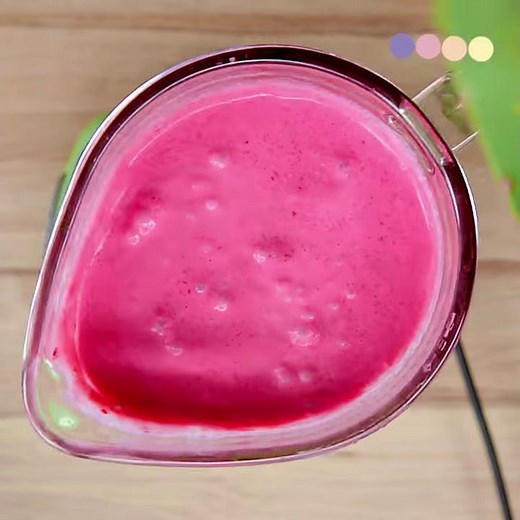 Raspberry and Pineapple Smoothie