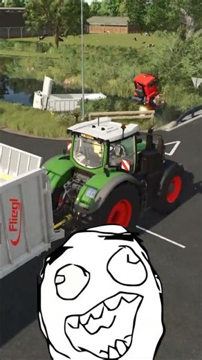 HELLO HELLO I'M NOT WHERE I'M SUPPOSED TO BE 😂😂 | Farming Simulator 25 #shorts #farmingsimulator