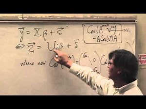 Linear Models - Lecture 15 - UCCS MathOnline