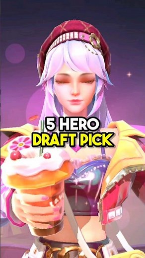 5 Draft Pick Heroes Often Used by Global Top Players 🔥