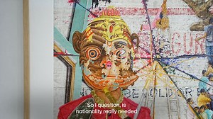 Last fall, we honored Tenzin Gyurmey Dorjee with the Rubin Museum Himalayan Art Prize—an award established to support living artists and recognize the work of innovative individuals who have made a mark in creative and critically relevant dialogues between Himalayan art and contemporary life. 🎉 ⁠ Based in Himachal Pradesh, India, Tenzin explores the paradoxes present in the seemingly ordinary things in his life. As a second-generation Tibetan artist, he uses different mediums to explore themes 