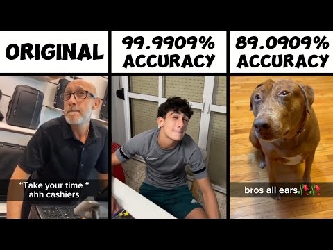 I'm Looking For Uhhh Original vs 99% Accuracy vs 89% Accuracy