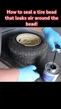 Air Leaking Out of Tire Bead? Try this! How to fix a leaking tire bead! #mechanic #tires #diy