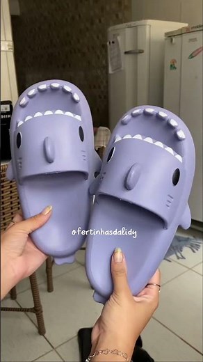 Chinelo nuvem tubarão ##ChineloNuvem #chinelotubarao #conforto #top #chineloverao