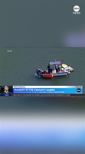 An athlete drowned during a swimming event at a CrossFit competition in Texas on Thursday, the organization said. The death occurred on the first day of the CrossFit Games, being held in Fort Worth through Sunday. Lazar Dukic, 28, of Serbia, was identified as the deceased swimmer, according to the medical examiner. Read more: https://abcnews.visitlink.me/GMV7lO | ABC News