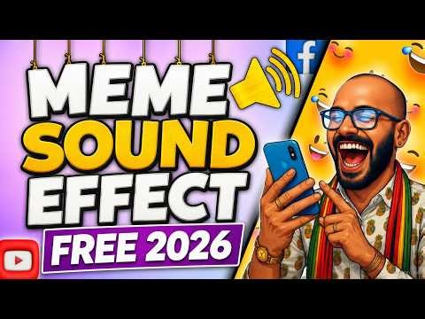 50+ Meme Sound Effects Free 2026 🔥 | Viral Funny Meme SFX Pack | No Copyright Download