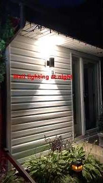 DIY How to install lighting and electrical outlet in wall siding #diy #how #shortvideo #short