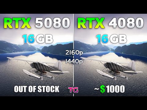 RTX 4080 vs RTX 5080 - Test in 10 Games | 1440p & 4K